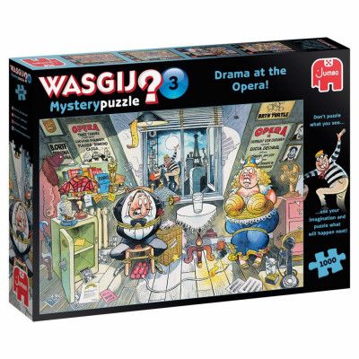 Wasgij Mystery 3 Drama at the Opera Pussel 1000 bitar