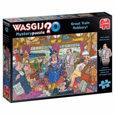 Wasgij Mystery 9 Great Train Robbery Pussel 1000 bitar