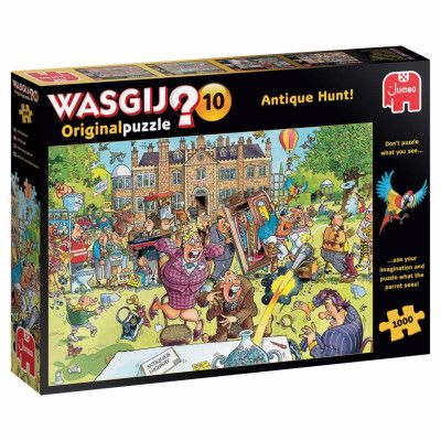 Wasgij Original 10 Antique Hunt Pussel 1000 bitar