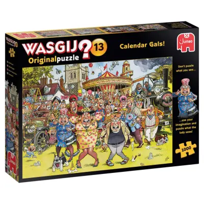 Wasgij Original 13 Calendar Gals Pussel 1000 bitar