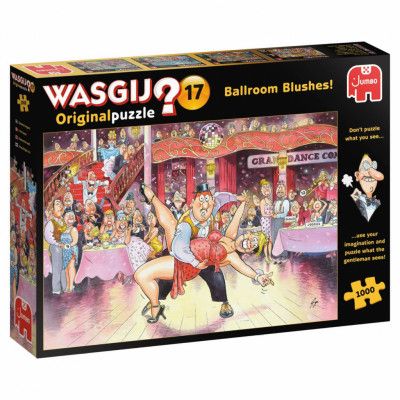 Wasgij Original 17 Ballroom Blushes! Pussel 1000 bitar - Wasgij -  Leksaksaffären
