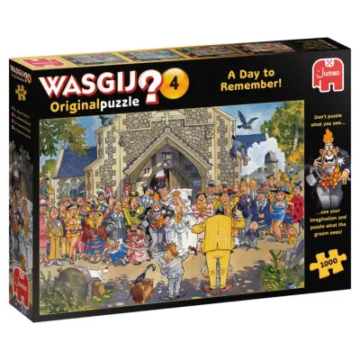 Wasgij Original 4 A Day To Remember! Pussel 1000 bitar - Wasgij -  Leksaksaffären