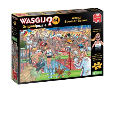 Wasgij Original 44 Summer Games Pussel 1000 bitar - Wasgij -  Leksaksaffären