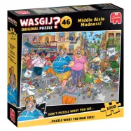 Wasgij Original 46 Middle Aisle Madness! Pussel 1000 bitar