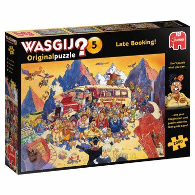 Wasgij Original 5 Late Booking! Pussel 1000 bitar - Wasgij -  Leksaksaffären