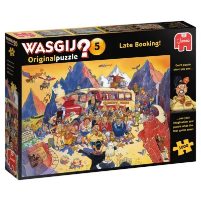 Wasgij Original 5 Late Booking! Pussel 1000 bitar - Wasgij -  Leksaksaffären