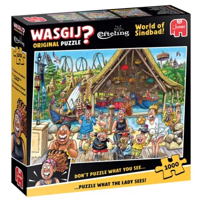 Wasgij Original Efteling World of Sindbad! Pussel 1000 bitar - Wasgij -  Leksaksaffären