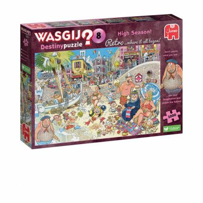 Wasgij Retro Destiny 8 High Season Pussel 1000 bitar - Wasgij -  Leksaksaffären