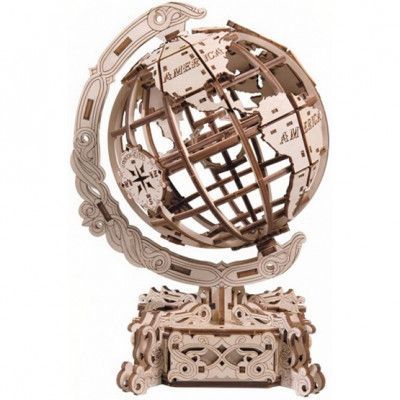 Wooden City - Modelleksak 3D Pussel Jordglob 231 Delar