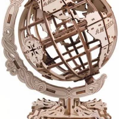 Wooden City - Modelleksak 3D Pussel Jordglob 231 Delar