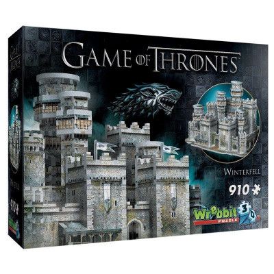 Wrebbit 3D Pussel GOT Winterfell 910 bitar - Wrebbit -  Leksaksaffären