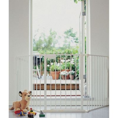 BabyDan Flex L Säkerhetsgrind (Vit)