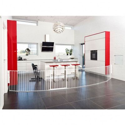 BabyDan Flex XXL rumsavdelare (Vit)