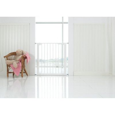 BabyDan Premier Säkerhetsgrind (Vit)