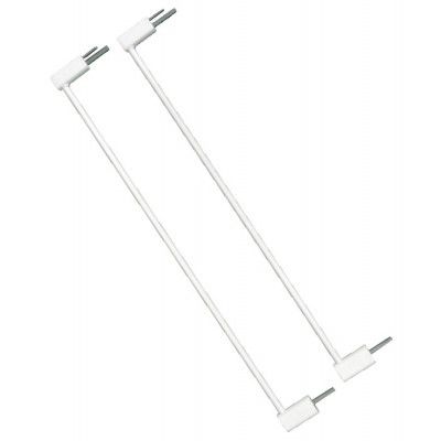 SafeGateFörlängning till Säkerhetsgrind Clear-view Pressure Fit och Wood Pressure Fit  (vit)