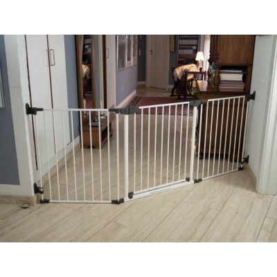 SafeGate Säkerhetsgrind Constructor 2 (vit)