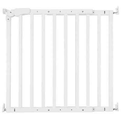 VidaXl Childhome Säkerhetsgrind Maestro Trä Vit Vhmaew