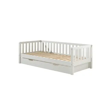 Vipack Fritz Kaptenssäng Med Extrasäng - Vit