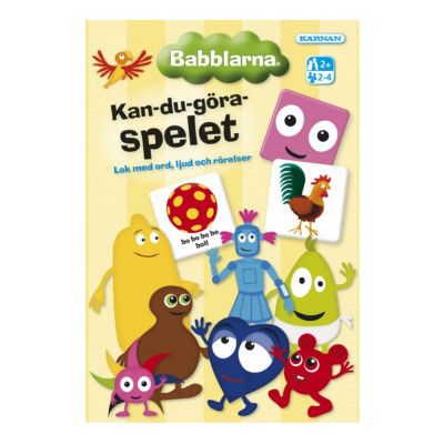 Babblarna Kan-du-göra-spelet Barnspel