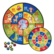 Darttavla Vändbar med Kardborre