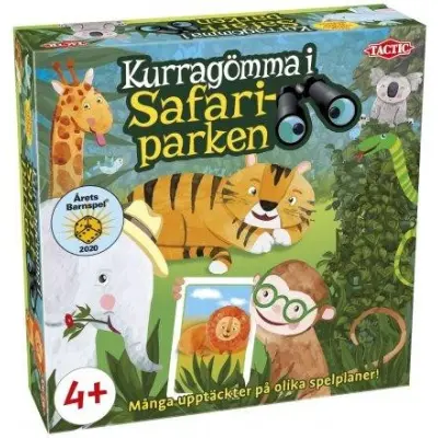 Kurragömma i Safariparken (Sv) - Tactic -  Leksaksaffären
