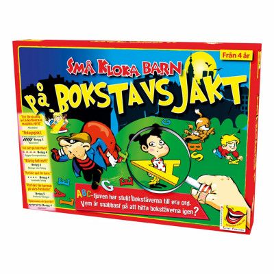 Små Kloka Bokstavsjakt Barnspel