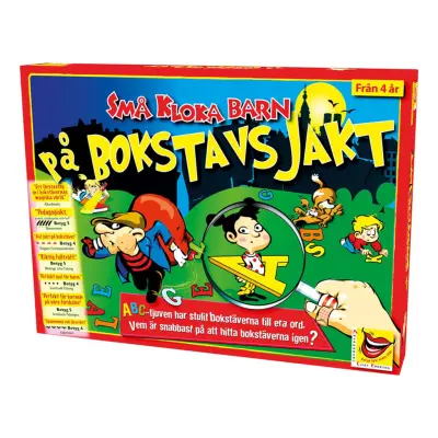 Små Kloka Bokstavsjakt Barnspel