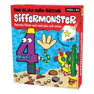 Små Kloka Siffermonster Barnspel