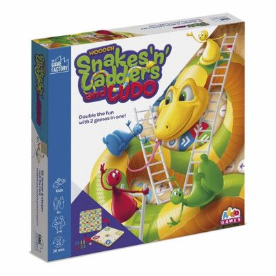 Snakes & Ladders med Fia Barnspel