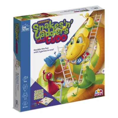 Snakes & Ladders med Fia Barnspel