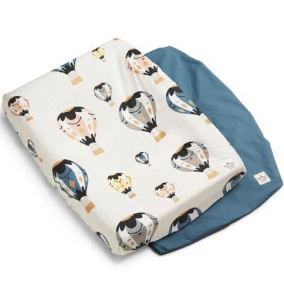 StorOchLiten Elodie Details, Skötbäddsöverdrag - Moon Balloon