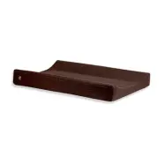 Jollein skötbäddsöverdrag vrinklad bomull, chestnut