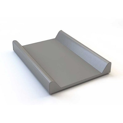 Kaxholmen skötbädd på platta, grå