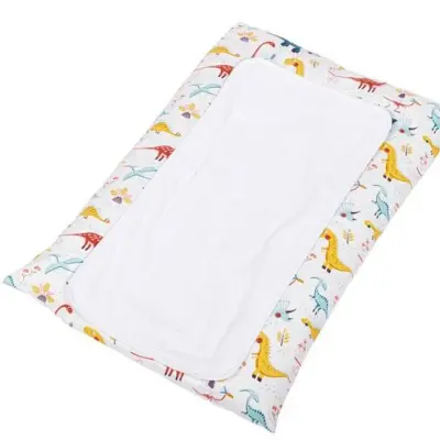 Little Louie Teo Skötbädd Dinosarie (Vit)