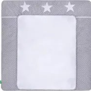 Lulando - Skötbädd Bomull/ 80 X 75 Cm Grå/Vit