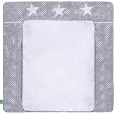 Lulando - Skötbädd Bomull/ 80 X 75 Cm Grå/Vit