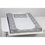 NG Baby skötbädd de lux, big star grå, Big star grå