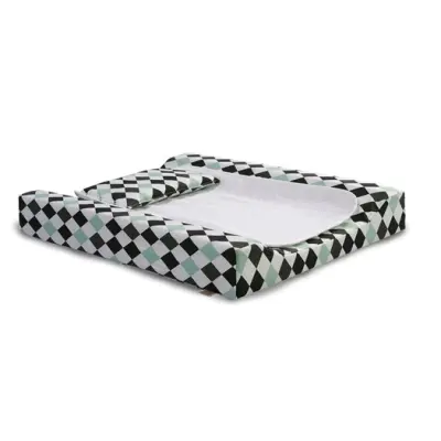 NG Baby skötbädd de lux, harlequin black