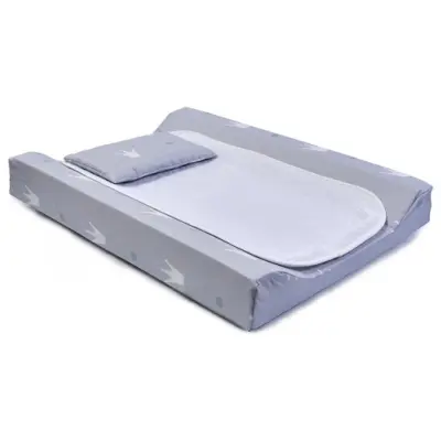 NG Baby skötbädd de lux, royal grå, Royal grå