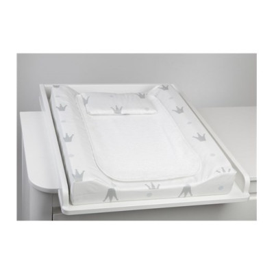 NG Baby skötbädd de lux, royal vit, Royal vit