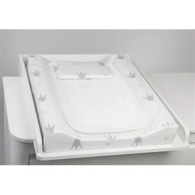 NG Baby skötbädd de lux, royal vit, Royal vit