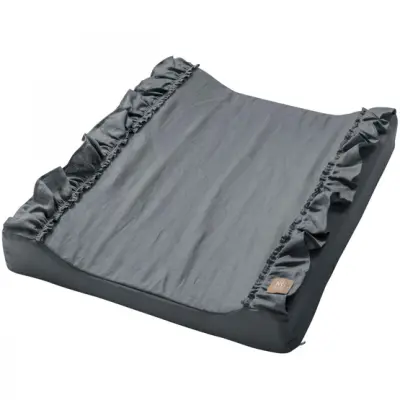 NG Baby - Skötbädd Standard Volang - Grå