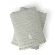 Sebra sköthandduk muslin 2-pack, mist green