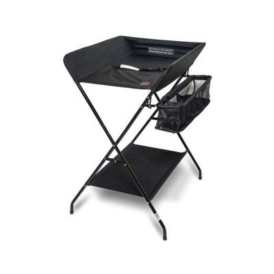 BabyTrold  Skötbord Ihopfällbart (Svart)