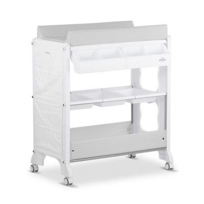 Inovi skötbord, vit/grått