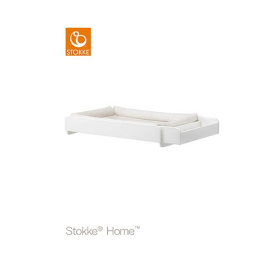 Stokke Home skötbord inkl bädd vit