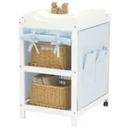 Textilier skötbord Ida, blå