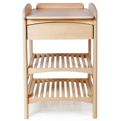 Troll Lux Skötbord (Vitlaserad)