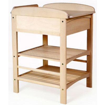 Troll Lux skötbord, vitlaserat