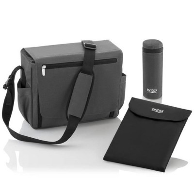 Britax skötväska, Black Denim, Black denim